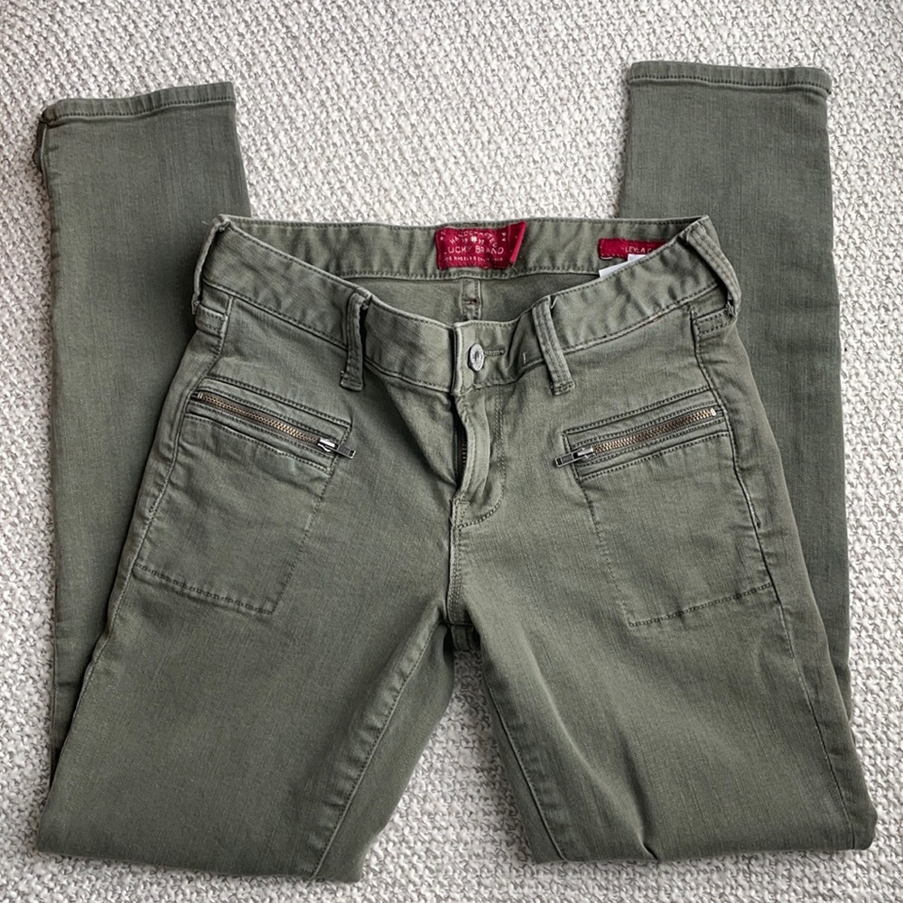 Lucky Brand “Leyla Capri” Skinny Jeans